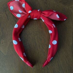 Red Polka Dot Kids Headband